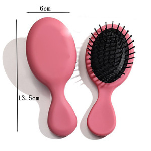 Cepillos para el Cabello de Venta Caliente: Cepillos de Plástico Personalizados con Cojín, Cepillos de Pala Coloridos con Purpurina - Product Image 2