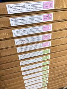 <span class=keywords><strong>Papier</strong></span> <span class=keywords><strong>autocopiant</strong></span> NCR Doubletree 45 g/m² 2 ou 3 plis 65x92 cm en feuilles – <span class=keywords><strong>Papier</strong></span> d'impression sans carbone CB/CFB/CF - Product Image 3