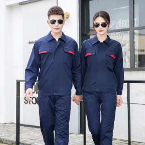 ملابس السلامة ، زي تنكري, زي أمان عاكس للضوء ، لون أزرق ، قمصان عمال ، سراويل ، ملابس عمال ، زي موحد عالي الوضوح ، تسمح بالتنفس - Product Image 2