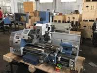 Tour à métaux horizontal perceuse-fraiseuse BHP290VF Combo Tour à métaux de table avec moteur à courant alternatif à commande de fréquence 220V/110V