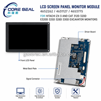 Pantalla LCD para Monitor 4652262 4631127 4653775 para Excavadora Hi Tachi ZX-3 Ca t 312D 320D E320D 325D 328D 330D