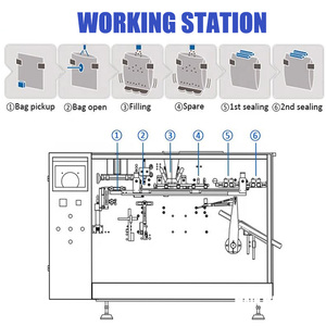 Máquina Automática para Llenar Bolsas Preformadas con Cierre para Salsas Cremosas como Aderezo <span class=keywords><strong>Ranch</strong></span> - Product Image 3