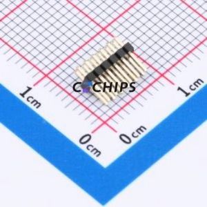 HC-PZ127-5.8L-2x6PZ Pin Header Through hole Component (THT),P=1.27mm Connector 2x6P 1.27mm 1.27mm Pin Header - Product Image 1