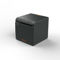 Kongta ACE H2 Printer penerimaan termal, Printer Mini Premium hitam, solusi cetak POS kecepatan tinggi