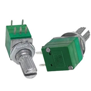 Potentiomètre rotatif à pression RK097 10K 50K, résistance réglable à film de carbone avec support de commutateur pour amplificateur audio - Product Image 3