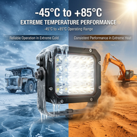 Luz de Trabajo LED de 7 Pulgadas para la Serie Heli Cpcd, Sistema de Iluminación para Almacenes y Maquinaria de Manipulación Pesada, Resistente a Impactos IP69K