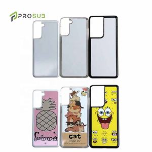 Fundas para Sublimación de Teléfonos Móviles Prosub 2D para PC, Carcasas Personalizadas para <span class=keywords><strong>Samsung</strong></span> S21 <span class=keywords><strong>S22</strong></span> Plus Ultra - Product Image 1