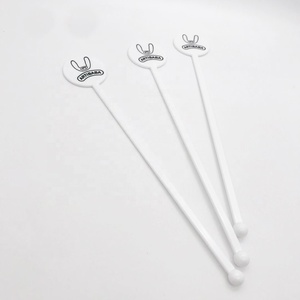 Nhà Sản Xuất Cung Cấp Tùy Chỉnh Màu Sắc Tùy Chỉnh Uống Dính Nhựa Khuấy - Product Image 3