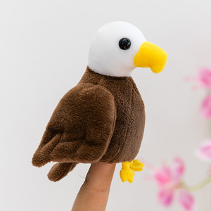Burattini da Dito in Peluche da 9 cm, Animali di Peluche, Giocattoli Morbidi, Burattino Uccello in Peluche, Regalo di Compleanno, Mini Pappagallo in Peluche - Product Image 3