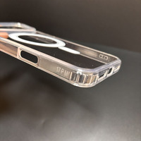 Coques et étuis magnétiques 2-en-1 en acrylique et TPU anti-chute à 4 coins pour iPhone 17 Air et iPhone 16 Pro Max
