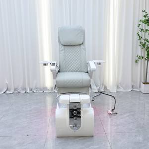 Nouveauté Équipement de salon de manucure Spa pour les pieds Chaise de manucure Luxe Moderne Chaise de pédicure électrique inclinable avec massage en plastique - Product Image 3