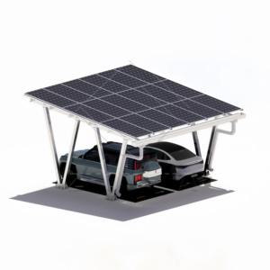 Zhongxuan ZM-CAR-07 Professional Grade Aluminum Solar Carport Rack Bolt-on Connection CE/ISO9001 Certified 10-Year - Product Image 1