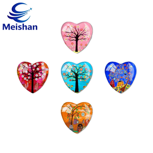 Aimant de réfrigérateur rond en gros Meishan, <span class=keywords><strong>arbre</strong></span> de vie, <span class=keywords><strong>dessin</strong></span> animé, décoration de la maison, aimant pour porte de réfrigérateur, tableau blanc, montage sur réfrigérateur - Product Image 4