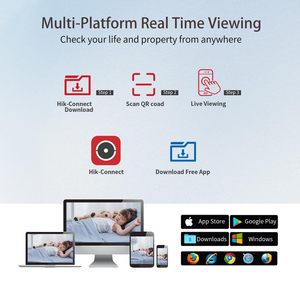 Hikvision ban đầu 2MP/4MP colorvu 24/7 Bullet ngoài trời acusense 4K NVR 8-ch POE NVR <span class=keywords><strong>Kit</strong></span> CCTV giám sát an ninh Hệ thống <span class=keywords><strong>camera</strong></span> - Product Image 5