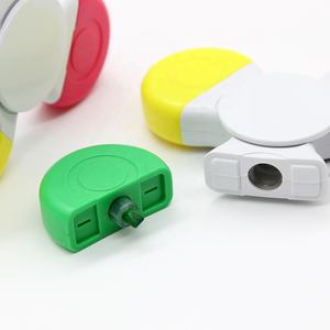 <span class=keywords><strong>Surligneur</strong></span> tricolore imprimé de logo personnalisé Mini stylo marqueur d'art <span class=keywords><strong>Surligneur</strong></span> oblique Fidget Spinner - Product Image 4