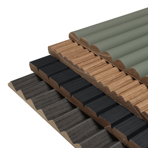 Paneles Acústicos Modernos de Madera de Roble Flexible, Paneles de Madera MDF para Pared, Insonorizantes, para Dormitorio, Hospital, Comedor, Sala de Estar, Hotel - Product Image 1