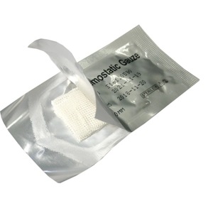 Pansement hémostatique soluble en gaze de kaolin et chitosane, blanc, non stérile, gaze médicale de classe I pour le soin des plaies - Product Image 5