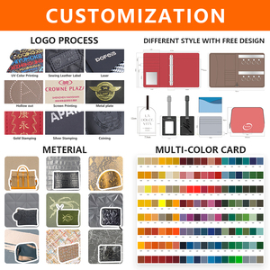 איכות גבוהה a4 גודל קשה כיסוי pu מעור מסמך המארגן 3 o טבעת קובץ עם לוגו מותאם אישית מודפס - Product Image 6