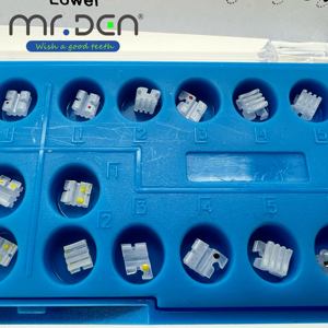 NRDEN Teeth Braces Ortodoncia Cerámica Soportes <span class=keywords><strong>de</strong></span> autoligado Soportes dentales Soporte <span class=keywords><strong>de</strong></span> cerámica <span class=keywords><strong>de</strong></span> autoligado - Product Image 5