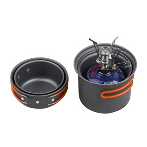 Naturtravel Camping zaino in spalla all'aperto cottura Picnic pentole fornire ciotola pentola - Product Image 1