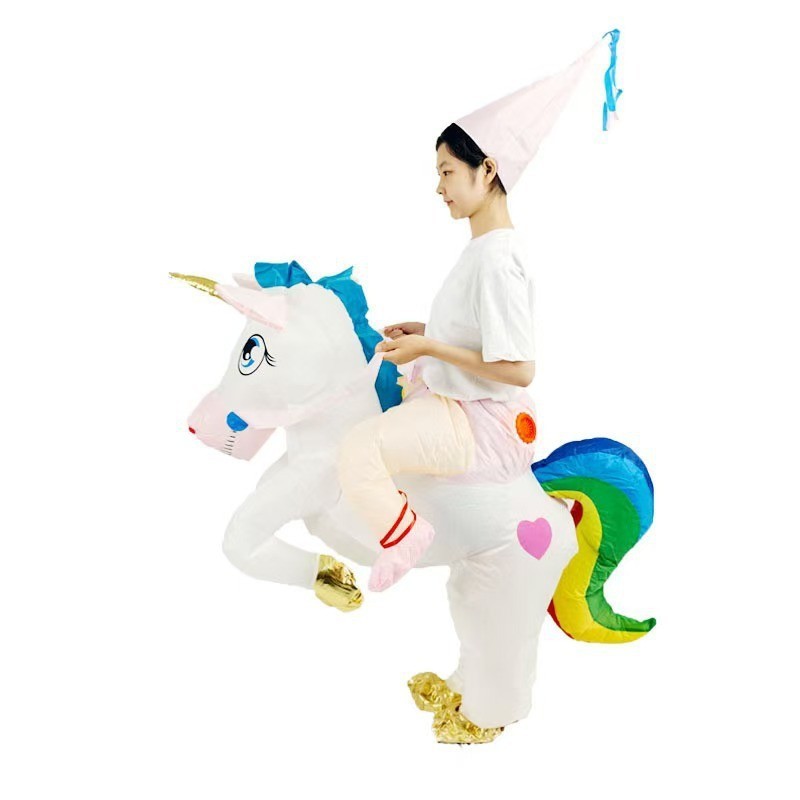 Childrens colorful unicorn 120-140cm