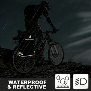 Sac à dos de vélo extensible 3-en-1 étanche 20-33L avec compartiment <span class=keywords><strong>pour</strong></span> ordinateur portable <span class=keywords><strong>pour</strong></span> <span class=keywords><strong>porte</strong></span>-bagages – Vente directe usine - Product Image 4