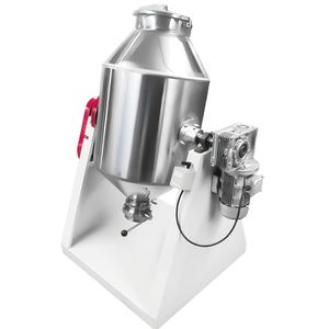 Agitateur robuste en acier inoxydable 304 avec moteur sans balais entièrement automatique, double cône, pour mélange de poudres et de grains, équipement de qualité alimentaire - Product Image 4