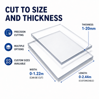 Impression de signe personnalisé panneau en plastique ESD antistatique feuille de verre organique acrylique PMMA givré