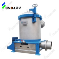 Boîtier de tête de filtre à pression d'entrée Yunda pour usine de papier et de pâte SS304 ABB PLC à faible pulsation, économie d'énergie, automatique