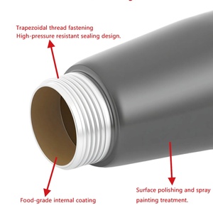 Good Quality Durable Portable Wholesale Whipped Cream <strong>Cracker</strong> Dispenser Tank with Plastic Nozzles - Product Image 6