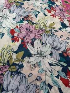 ผ้าชิญอนพิมพ์ลายดิจิทัล น้ำหนักเบา 80 GSM คุณภาพพรีเมียม ปี 2026 สำหรับงานตัดเย็บเสื้อผ้าและชุดเดรส - Product Image 3