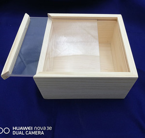 Boîte en <span class=keywords><strong>bois</strong></span> petite et bon marché avec couvercle amovible, vente en gros - Product Image 4