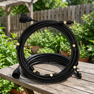 Sistema de Rociadores Emergentes de Plástico de Baja Presión CJ Max Inc Modelo 0909 para Enfriamiento de Jardines, Eliminación de Polvo y Humidificación en Exteriores - Product Image 2