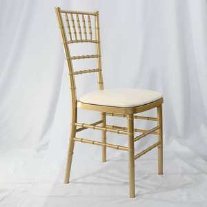 High Quality Wholesale Party Wedding Banquet Plastic Resin Gold Chavari Hotel <b>Chairs</b> for Events - Product Image 3