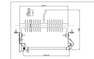 <span class=keywords><strong>11kv</strong></span>-33kv công suất cao cắt ra cầu chì thả ra cầu chì cho máy biến áp dòng - Product Image 6