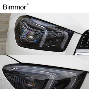 Pour Mercedes Benz GLE W167 <span class=keywords><strong>Lci</strong></span> nouveaux phares couvercle de lentille en verre phare avant coque en plastique 2020 2021 2022 usine OEM - Product Image 4