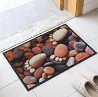 Doux et élégant design Offres Spéciales classique Numérique Imprimé plein-rayé porte tapis avec T P R SUPPORT
