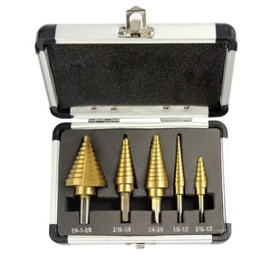 Yiduo Inch <b>Step</b> <b>Drill</b> Bits Hex Shank Bright Finish For Nonferrous Metals Woodworking Tools - Product Image 4