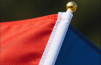 Drapeaux publicitaires personnalisés en polyester imperméable, imprimés numériquement, écologiques, pour promotions, événements sportifs et usines