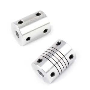 Acoplador de tornillo de bola de acoplamiento de flor de ciruelo de eje flexible de aluminio y motor paso a paso - Product Image 6