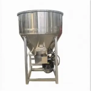 Máquina mezcladora de piensos para animales más Popular, máquinas mezcladoras de piensos para ganado lechero de 1 tonelada, equipo de molino de piensos para aves de corral, máquina mezcladora