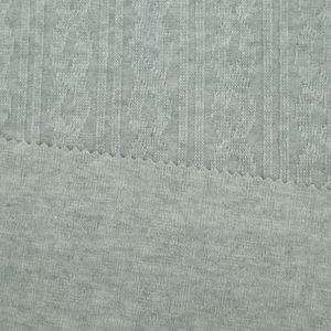 เสื้อสเวตเตอร์ผ้าแจ็คการ์ดผ้ายืดผ้าโพลีเอสเตอร์ผ้าเรยอนโพลีเอสเตอร์แบบถักเป็นมิตรกับสิ่งแวดล้อมทันสมัย - Product Image 3