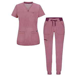 FUXIN OEM Style Kunden spezifische modische Jogger Fabrik preis Medical Nursing Scrubs Sets Krankenhaus Scrub Krankenhaus Uniformen Anzüge