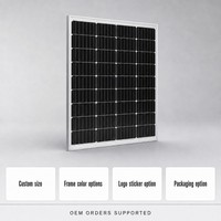 Panneau solaire monocristallin 300W à technologie PERC, sur mesure, haute efficacité, pour l'irrigation, vente en gros