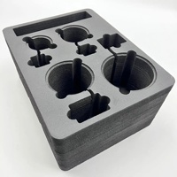 Emballage en mousse de protection anti-choc et anti-vibration en PU personnalisé de haute qualité pour bouteilles