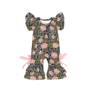 Combinaison à fleurs pour bébé 2L-LY, pyjama pour bébé, vêtements pour nouveau-né - Product Image 2