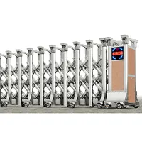 Nuovo stile in acciaio inox scorrevole disegno principale di Promozione cancelli vialetto pieghevole cancello automatico per la vendita
