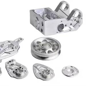 Custom aluminum metal parts machining service lathing turning parts rapid prototype from Shenzhen factory