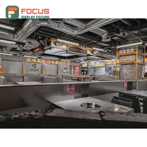 Professional Cafe Service Counter Tempered Glass Panel Customer Pickup Zone Roastery Service Counter - Product Image 4