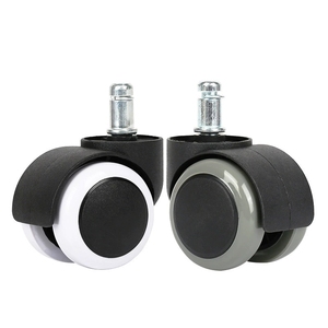 <span class=keywords><strong>Roulettes</strong></span> de chaise de bureau robustes de 2 pouces avec frein, roues de 50 mm de diamètre <span class=keywords><strong>pour</strong></span> sols durs et moquettes - Roues de remplacement <span class=keywords><strong>pour</strong></span> chaise - Product Image 4